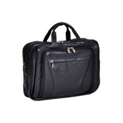 Torba MCKLEIN Irving Park 15.6 cali Czarny. Czarne plecaki męskie Mcklein, w paski, klasyczne. Za 1049,99 zł.