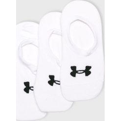 Under Armour - Skarpetki (3-pack). Białe skarpetki damskie marki Under Armour, z elastanu. W wyprzedaży za 39,90 zł.