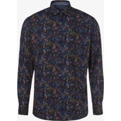 OLYMP Casual modern fit - Koszula męska, niebieski. Niebieskie koszule męskie OLYMP Casual modern fit, xl, bez wzorów, z bawełny, eleganckie, bez kołnierzyka, bez rękawów. Za 199,95 zł.