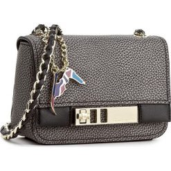 Torebka TRUSSARDI JEANS - Diane Grain Pochette Bag 75B091 E150. Szare listonoszki damskie marki Trussardi Jeans, z jeansu. W wyprzedaży za 339,00 zł.