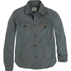 Kurtka "Renton" w kolorze szarym. Szare kurtki męskie Denim Special, s, bez wzorów, z bawełny, bez kaptura. W wyprzedaży za 214,95 zł.