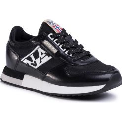 Sneakersy NAPAPIJRI - Vicky NP0A4ET30 Black/Gold 2I1. Czarne półbuty damskie Napapijri, na co dzień, bez wzorów, ze skóry ekologicznej, bez obcasa, bez zapięcia. W wyprzedaży za 339,00 zł.
