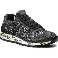 Sneakersy PREMIATA - Lucy-D 2506 Czarny. Czarne półbuty damskie marki Premiata, na co dzień, bez wzorów, ze skóry ekologicznej, bez obcasa, bez zapięcia. W wyprzedaży za 489,00 zł.