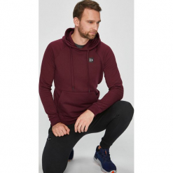 Under Armour - Bluza. Brązowe bluzy męskie marki Under Armour, s, z bawełny, z kapturem. Za 199,90 zł.
