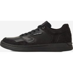 G-Star Raw - Buty. Czarne sneakersy męskie G-Star RAW, z okrągłym noskiem, na sznurówki. Za 479,90 zł.