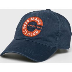 Pepe Jeans - Czapka. Szare czapki z daszkiem męskie Pepe Jeans, z bawełny. Za 99,90 zł.