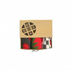 Box Pomidorowy - Skarpetki. Brązowe skarpetki męskie Sox in the box, z bawełny. Za 80,00 zł.