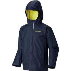 COLUMBIA chłopięca kurtka Watertight 152 niebieska. Niebieskie kurtki chłopięce Columbia, bez wzorów, sportowe, bez kaptura. Za 239,00 zł.