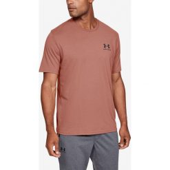 Under Armour Sportstyle Koszulka Brązowy. Pomarańczowe podkoszulki męskie Under Armour, s, bez wzorów, z bawełny, z krótkim rękawem. Za 90,95 zł.