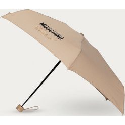 Moschino - Parasol. Brązowe parasole MOSCHINO, bez wzorów. Za 319,90 zł.