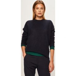 Scotch & Soda - Sweter. Niebieskie swetry damskie Scotch & Soda, s, bez wzorów, z elastanu, bez rękawów, bez kaptura. W wyprzedaży za 399,90 zł.