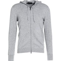 Swetry rozpinane męskie: Falke Kardigan light grey