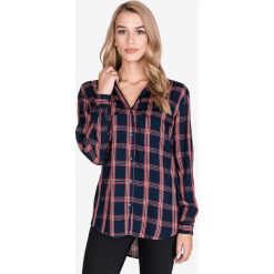 Pepe Jeans Marvina Koszula Niebieski. Niebieskie bluzki damskie Pepe Jeans, xs, w kratkę, z wiskozy, bez kołnierzyka, z długim rękawem. Za 283,95 zł.