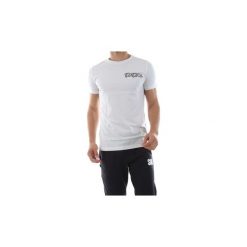 T-shirty z krótkim rękawem Shoeshine E9TU0105. Białe koszulki męskie Shoeshine, s, bez wzorów, bez kołnierzyka, krótkie. Za 111,15 zł.