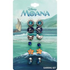 Kolczyki damskie: Moana Wave Tatau Kolczyki - Earpin wielokolorowy