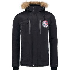 Parki męskie: Parka w kolorze czarnym