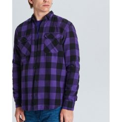 Koszula w kratę - Fioletowy. Fioletowe koszule męskie Cropp, s. Za 79,99 zł.