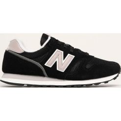 New Balance - Buty WL373BD2. Czarne buty sportowe damskie New Balance, bez wzorów, ze skóry, sportowe. W wyprzedaży za 229,90 zł.