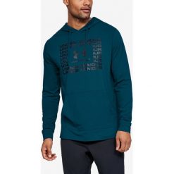 Under Armour Sportstyle Bluza Niebieski Zielony. Niebieskie bluzy męskie Under Armour, xl, z nadrukiem, z elastanu, bez kołnierzyka, bez rękawów, bez kaptura. Za 206,95 zł.
