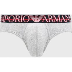 Emporio Armani - Slipy. Białe slipy męskie marki Emporio Armani, s, z elastanu. Za 129,90 zł.