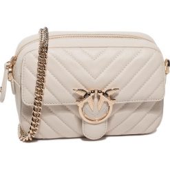 Torebka PINKO - Square Mix Cl PE 20 PLTT 1P21QY Y677 White I09. Białe torebki klasyczne damskie Pinko, bez wzorów, ze skóry, eleganckie, bez dodatków. Za 1269,00 zł.