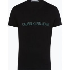 T-shirty męskie z nadrukiem: Calvin Klein Jeans - T-shirt męski, czarny