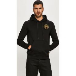 G-Star Raw - Bluza. Czarne bluzy męskie G-Star RAW, s, z aplikacjami, z elastanu, retro, z kapturem, bez rękawów, z kapturem. Za 419,90 zł.