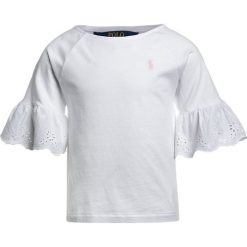 Odzież damska: Polo Ralph Lauren RUFFLE Tshirt z nadrukiem white