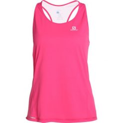 Salomon AGILE Koszulka sportowa pink yarrow. Czerwone t-shirty damskie Salomon, xs, z poliesteru. Za 129,00 zł.