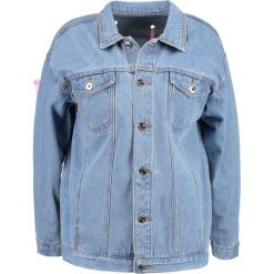 Odzież damska: Liquor N Poker WITH EYELET AND LACE UP RIBBON Kurtka jeansowa lightblue denim