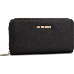 Portfele damskie: Duży Portfel Damski LOVE MOSCHINO – JC5552PP16LQ0000 Nero