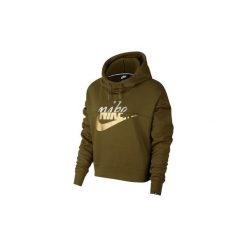 Bluzy Nike AJ0096 Sportswear Rally. Zielone bluzy damskie marki Nike, l. Za 294,62 zł.