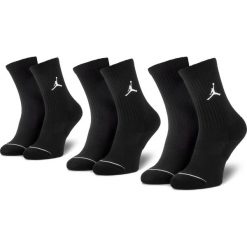 Zestaw 3 par wysokich skarpet unisex NIKE - SX5545 013 Czarny. Czarne skarpetki damskie Nike, bez wzorów, z elastanu. Za 69,00 zł.