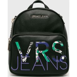Versace Jeans - Plecak. Czarne plecaki damskie marki Versace Jeans, z poliesteru. Za 729,90 zł.