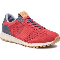 Sneakersy WRANGLER - Beyond City WM91052C Red 087. Czerwone sneakersy męskie Wrangler, bez zapięcia. Za 329,00 zł.