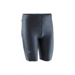 Legginsy do biegania krótkie RUN DRY+ męskie. Czarne spodenki i szorty męskie marki Rock Rebel by EMP, na lato, klasyczne. Za 39,99 zł.