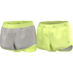 Spodenki sportowe męskie: Adidas Spodenki damskie Run 2way Short szary r. XL (AA2639)