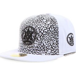 Czapki męskie: Czapka męska snapback biała (hx0213)