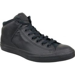 Converse Chuck Taylor All Star Boot Pc Hi 157496c 43 Czarne. Czarne buty sportowe męskie marki Converse, ze skóry. W wyprzedaży za 319,99 zł.