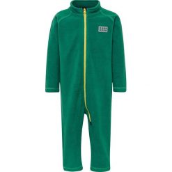Kombinezon polarowy w kolorze zielonym. Zielone kombinezony niemowlęce Legowear, z materiału. W wyprzedaży za 77,95 zł.