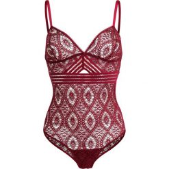Bluzki body: else BAROQUE TRIANGLE CUP CUT OUT Body rouge