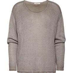 Swetry klasyczne damskie: Sweter w kolorze szarobrązowym