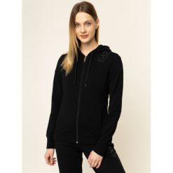 Bluza EA7 Emporio Armani 3HTM08 TJ31Z 1200. Czarne bluzy damskie EA7 Emporio Armani, l, bez wzorów, z elastanu, bez rękawów, bez kaptura. W wyprzedaży za 339,00 zł.