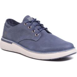 Półbuty TIMBERLAND - Cross Mark TB0A264S019 Dark Blue Nubuck. Niebieskie półbuty męskie Timberland, na co dzień, bez wzorów, ze skóry, bez zapięcia. W wyprzedaży za 459,00 zł.