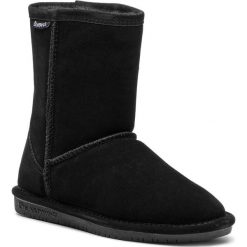 Buty BEARPAW - Emma Youth 608Y Black. Czarne śniegowce dziewczęce Bearpaw, bez zapięcia. W wyprzedaży za 199,00 zł.