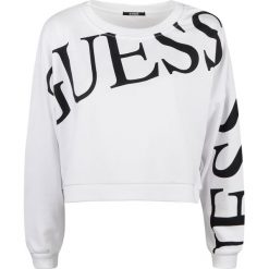 Guess Bluza. Bluzy damskie Guess, z aplikacjami, z tkaniny, z długim rękawem, długie, bez kaptura. Za 189,00 zł.