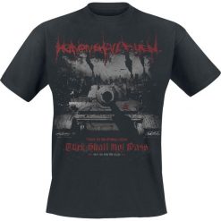 T-shirty męskie z nadrukiem: Heaven Shall Burn They Shall Not Pass T-Shirt czarny