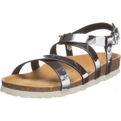 Buty damskie: Sandały w kolorze srebrnym