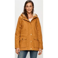 Billabong - Parka. Czarne kurtki damskie Billabong, s, bez wzorów, z bawełny, długie, z kapturem. Za 579,90 zł.