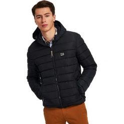 Kurtka przejściowa w kolorze granatowym. Niebieskie płaszcze męskie Polo Club Men, xl, z aplikacjami, bez kaptura. W wyprzedaży za 252,95 zł.